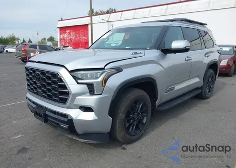 2025 Toyota Sequoia Platinum из США, поврежденный, VIN 7SVAAABA3SX057385